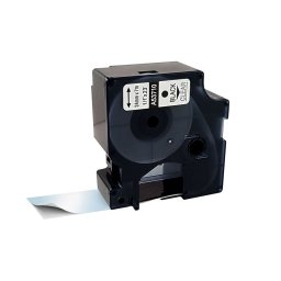 Etichete compatibile DYMO LabelManager 24 mm negru pe transparent pentru inventar, depozitare si identificare vizibila S0720920