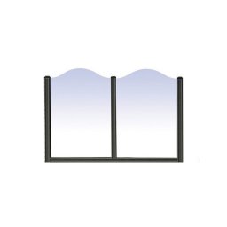Sistem modular de inchidere pentru terase 133x155 cm OASIdehor Firenze Elegance - PVEF2FMAS