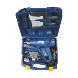 Suflanta aer cald Rapid R1800 kit cu servieta, putere 1800 W, debit 450 l min, reglare debit aer in 2 trepte, temperatura 300 C 550 C, protectie la supra incalzire 5001350
