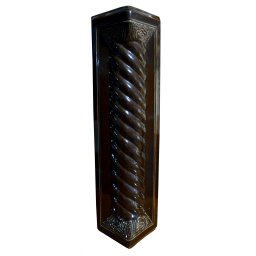 Stalpisor ornament soba teracota Funie Wenge,