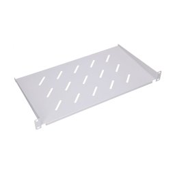 Tava fixa rack ( raft ) 250mm 1U, Gri 19inch