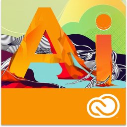 Adobe Illustrator CC, Windows/Mac, licenta educationala, subscriptie anuala