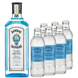 Bombay Sapphire 0.7L Tonic Gift Set