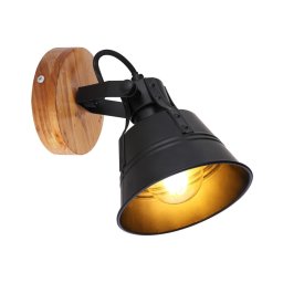 Globo 15466S-1 - Aplică perete spot GÜNTHER 1xE27/60W/230V