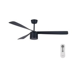 Ventilator de tavan Lucci Air 213281 PEREGRINE 1xGX53/12W/230V negru + telecomandă