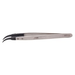 Penseta antistatica cu varf indoit JeTech ETT-3, 130 mm