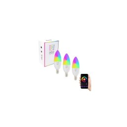 SET 3x bec LED RGB+CCT dimabil E14/5,5W/230V Wi-Fi Immax NEO 07716C