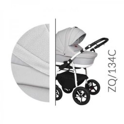 Carucior 3 in 1 Baby Merc Zippy Q - ZQ134C - Cadru Alb