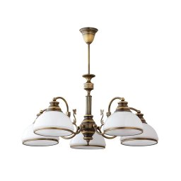 Jupiter 624 - ZU 5 - Candelabru suspendat ZEUS 5xE27/60W/230V