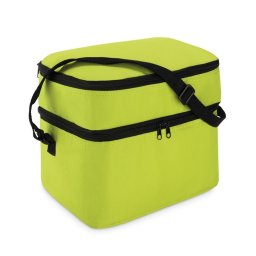 Geanta termoizolanta 2 compartimente, 600D poliester, Everestus, GT9, verde lime