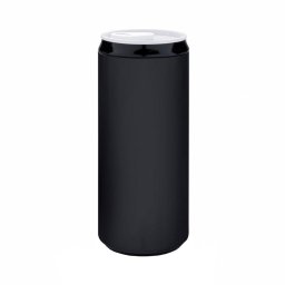 Cana 330 ml ecologica, Everestus, EO, pla, negru