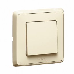 Intrerupator simplu 10A Ivoire Legrand Cariva