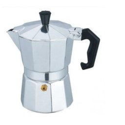 Espressor cafea manual din aluminiu Bohmann, pentru aragaz, capacitate 6 cesti