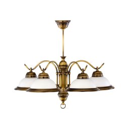 Lustră OPÁL 5xE27/60W/230V Jupiter 15 OZ-5
