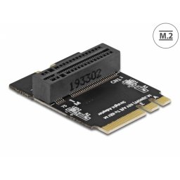 Adaptor M.2 key A+E male la key M unghi 90 grade, Delock 64137
