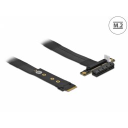 Adaptor M.2 Key M la PCIe x4 NVMe 20cm, Delock 64131