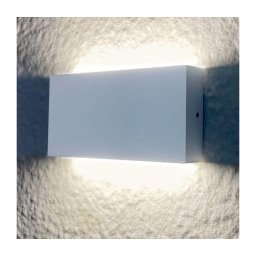Aplică LED de perete CHICAGO 2xLED/5,5W/230V IP44 albă