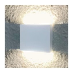 Aplică LED de perete CHICAGO 2xLED/3,25W/230V IP44 albă