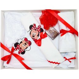 Trusou botez Minnie, 8 piese - ILIF186