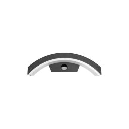 Ecolite Z1107/PIR-CR - LED Aplică perete exterior cu senzor STYL LED/8W/230V IP44