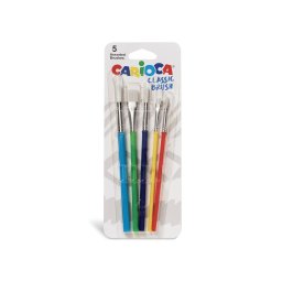 Set pensule Carioca 5 buc/blister
