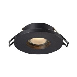 Plafonieră încastrată CHIPA DL 1xGU10/50W/230V IP54 neagră Zuma Line ARGU10-034