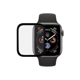 Tempered Glass - Ultra Smart Protection Apple Watch 4/5/6 SE 40mm cu rama neagra