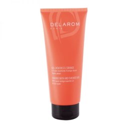 GEL DE DUS CU PORTOCALE DULCI BIO, DELAROM GEL DOUCHE A L’ORANGE, 200ML