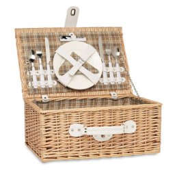 Cos picnic pentru 2 persoane, 21MAR1575, 46x30x20 cm, Everestus, Rachita, Natur