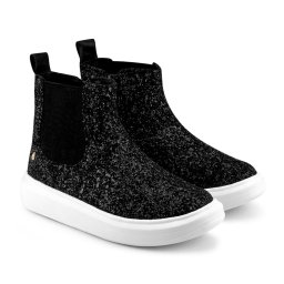 Ghete Fete Bibi Glam Glitter Black