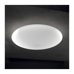 Ideal Lux - Plafonieră SMARTIES 3xE27/42W/230V diam. 50 cm albă