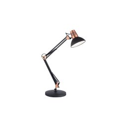 Ideal Lux - Lampă de masă WALLY, 1xE27/42W/230V, negru/cupru