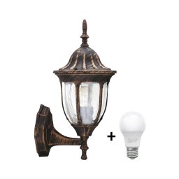 Aplică LED de exterior FLORENCJA, 1xE27, 10W, 230V, IP43