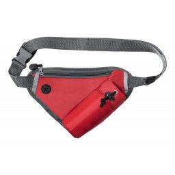 Waistbag, 270×180 mm, Everestus, 20FEB7566, 210D Poliester, Rosu