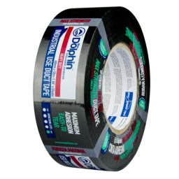 Banda industriala pentru reparatii, neagra, 48 mm x 50 m GartenVIP DiyLine