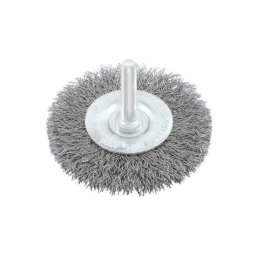 Perie sarma otel, circulara, cu tija, 75 mm, Beorol GartenVIP DiyLine
