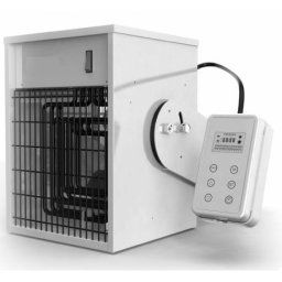 TR 9 Incalzitor electric suspendat trifazat, Master , 9 kW ,flux de aer 800 m³/h , telecomanda/cronotermostat digital