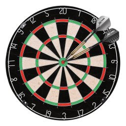 XQmax Darts Dartboard StarterSet Bristle cu doua seturi sageti, tabela scor si marker