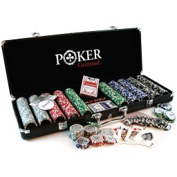 Valiza poker Cartamundi Grimaud Alu Noir 500