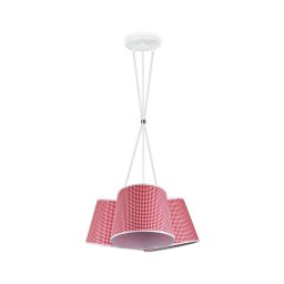 Lustră pe tijă Duolla ROSSA 3xE27/40W/230V d. 40 cm