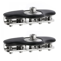 Set 2 x Suport Capota FICSI pentru fixare LED BAR / proiectoare capota universal dreptunghiular