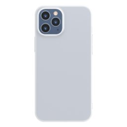 Husa Apple iPhone 12 Pro Max, Baseus Comfort Case, Alb, 6.7 inch