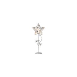 Markslöjd 703323 - LED Decorațiune de crăciun HAGABERG 20xLED/0,5W/230/24V argintiu
