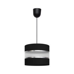 Lustră pe cablu HELEN 1xE27/15W/230V neagră