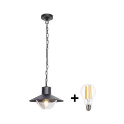 Pendul LED de exterior VEERLE 1xE27/60W/230V IP44 Brilagi