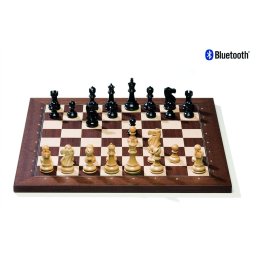 Tabla de sah electronica Bluetooth Rosewood (in cutie cadou)
