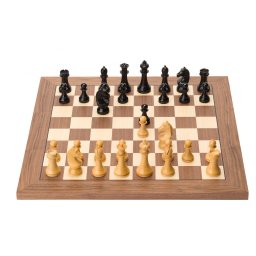 Tabla de sah electronica Turneu Walnut (in Geanta)