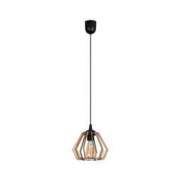 Lustră pe cablu BERGO 1xE27/60W/230V neagră