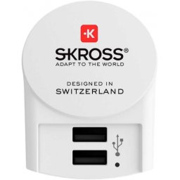 Incarcator priza 2 x USB 2.4A, Skross 1.302421