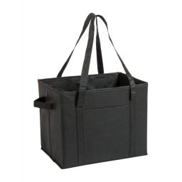 Geanta organizator, pliabila, pentru portbagaj, 340×280×250 mm, Everestus, 20FEB13450, Material netesut, Negru